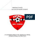 Proposal Futsal BJB