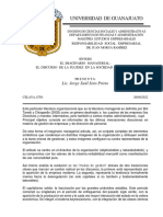 Ensayo. El Imaginario Managerial: El Discurso de La Fluidez en La Sociedad Económica