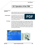 Sect 22 TRM Operation