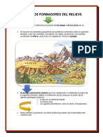 Procesos Formados Por Relieve