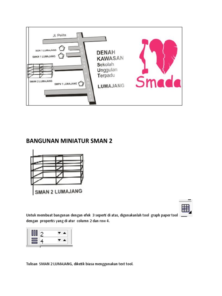 Logo SMADA Lumajang dalam Miniatur PDF
