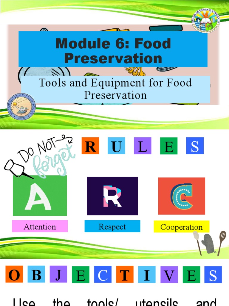 Tools and Techniques for Food Preservation An Overview of Common