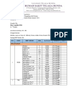 Pengajuan Pengadaan BHP Medis