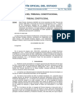 Boletín Oficial Del Estado: Tribunal Constitucional