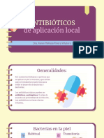 Antibióticos de Acción Local (Dermatológicos)