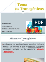 Alimentos Transgénitos