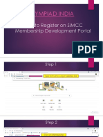 How To Register On SIMCC Membership Development Portal For AMO 2021