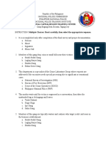 Philippine Police Exam Multiple Choice Questions