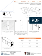 EZ Path Series 44+ Fire-Rated Pathway Vertical Multi Gang Wall Plate Installation Sheet