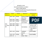 Rundown Acara