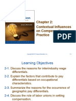 Contextual Influences On Compensation Practice