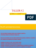 Taller # 2 Quimica Cosmética G-3