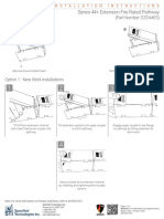 EZ Path Series 44+ Fire-Rated Pathway Extension Module Installation Sheet