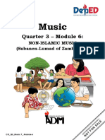 Q3 - Music 7 - Mod6 - Non IslamicMusicSubanen Lumad of Zamboanga