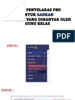 Cara Penyelaras PBD Untuk Sahkan PBD Uasa Yang Dihantar Oleh Guru Kelas