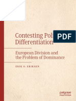 Contesting Political Differentiation European Division and The Problem of Dominance (Erik O. Eriksen)