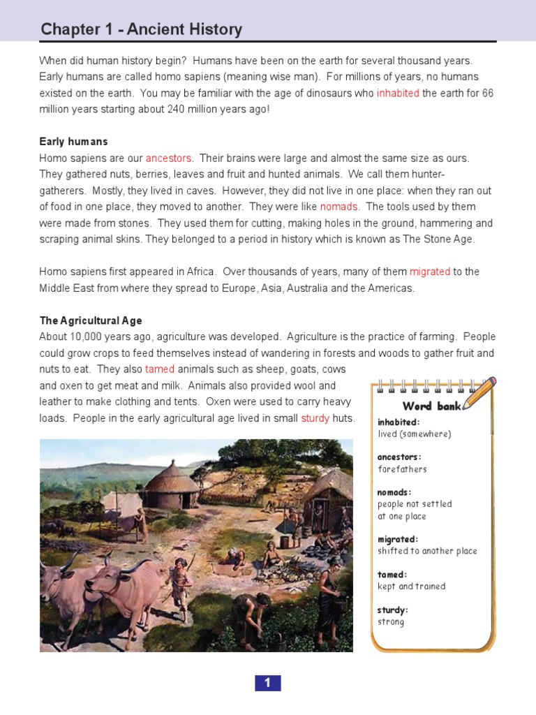 Ancient Civilizations Overview | PDF | Anno Domini | Ancient History