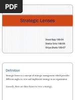 Four Lenses of Strategic Analysis | PDF | Strategic Management ...