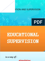 Administration and Supervision