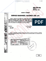 MIL-STD-10A - NOTICE-2 Surface Roughness, Waviness and Lay