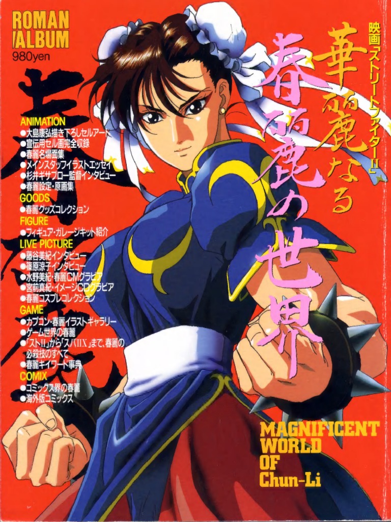 Ooshima Yasuhiro MAGNIFICENT WORLD of Chun Li Street Fighter II