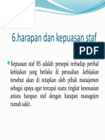 Kepuasan Staf