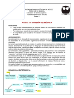 Reporte 10 Isomeria Geometrica