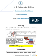 1° Sesion TERMO CALOR SENSIBLE Y LATENTE