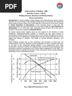 Fab 02 Module 18 - FAB 2 - Welding Stresses, Distortion, Residual Stress - Repair Welding.