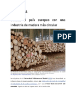 Industria madera Suecia más circular UE