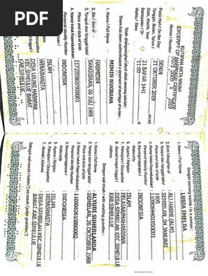 BUKU NIKAH MIMIN