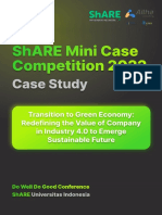 (Preliminary Case Study) Share Mini Case Competition 2022