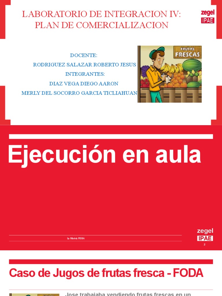 Plan de Comercialización de Jugos FRESCOS | PDF | Análisis FODA | Economias