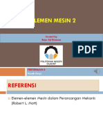 Elemen Mesin 2 Pertemuan 8