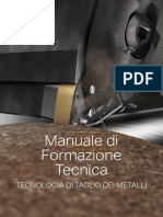 Manuale Di Formazione Tecnica: Tecnologia Di Taglio Dei Metalli