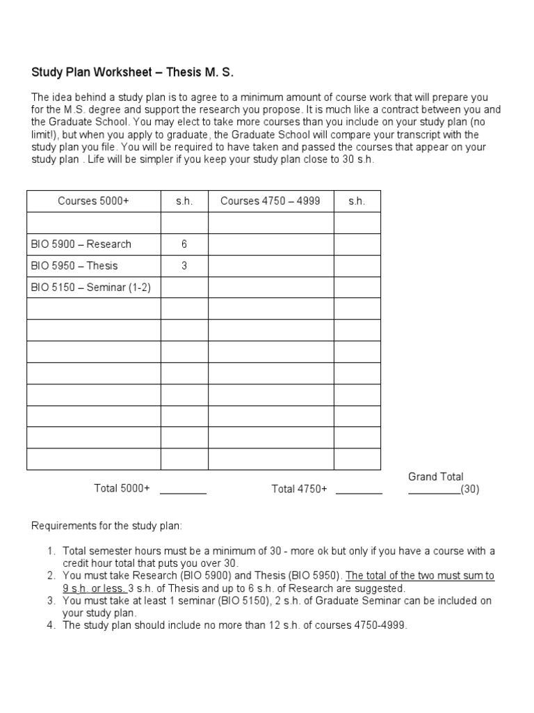 study-plan-template-34-pdf