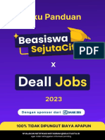 Buku Panduan Beasiswa SejutaCita X Deall Jobs