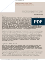 Martín Barriuso - La Prohibición de Drogas, Del Tabú Moral A La Desobedienci