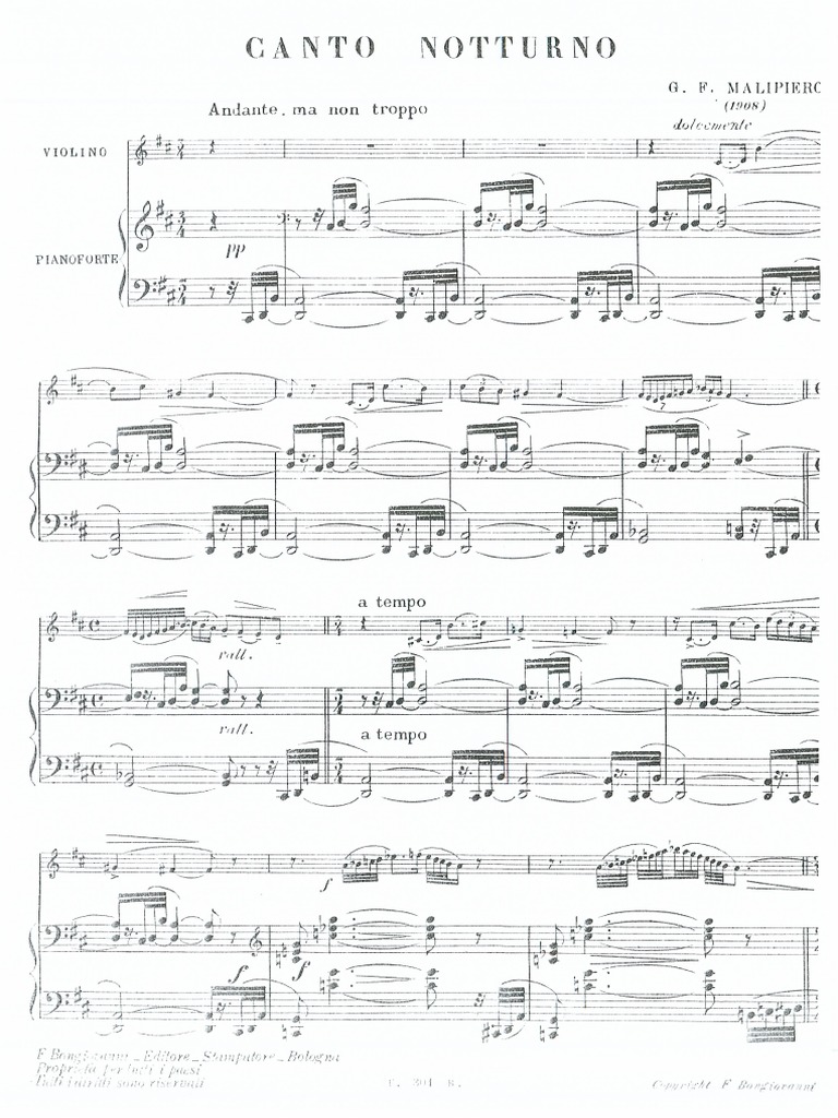 Canto Notturno PDF