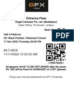 Qfxcinemas Ticket