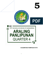 Araling Panlipunan 5 Learning Activity Sheet