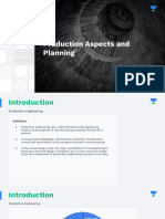 Production Planning and Process Selection