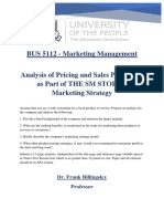 BUS 5112 - Marketing Management-Written Assignment Unit 5