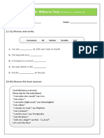 Midterm Test Review