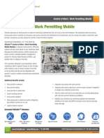 Control of Work Work Permitting Mobile