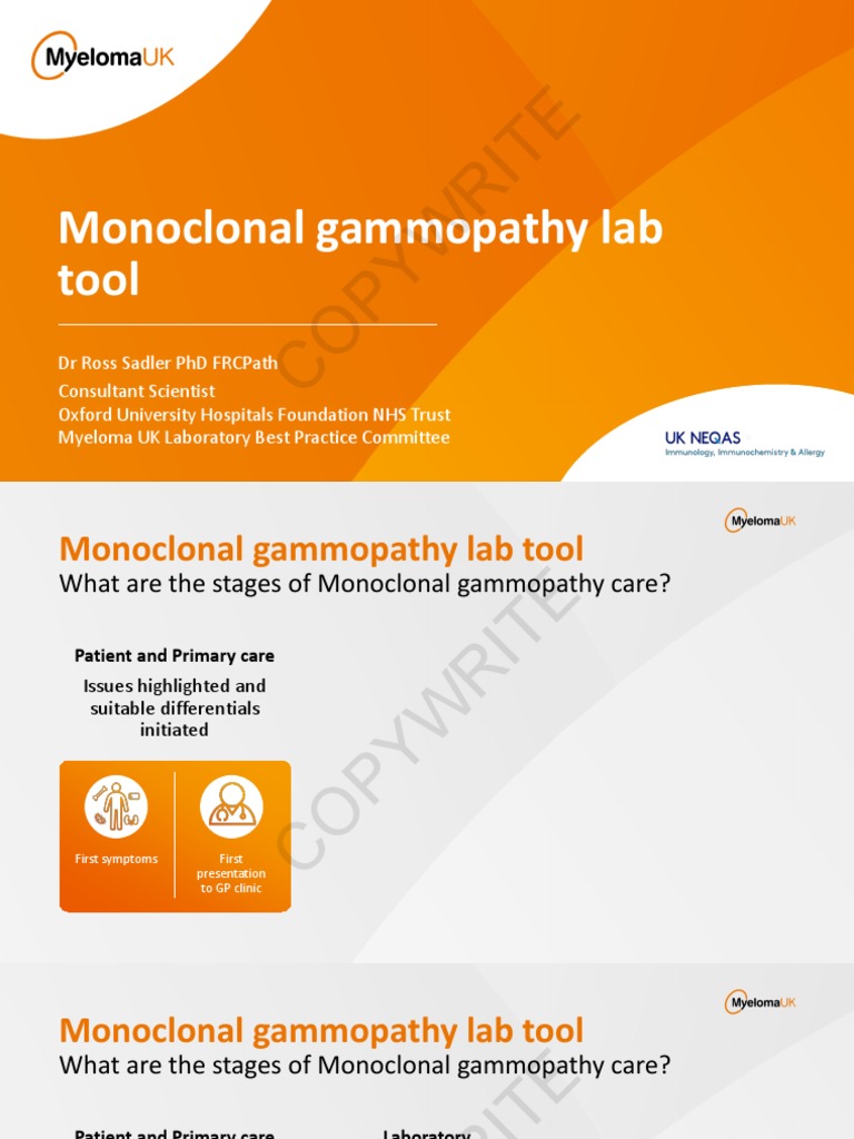 Monoclonal Gammopathy | PDF | Medical Diagnosis | Multiple Myeloma