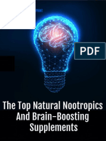 The Top Natural Nootropics and Brain Boosting Supplements 20221115