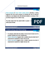 Activity Based Costing System