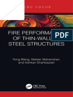 Fire Performance of Thin-Walls and Steel Structures
