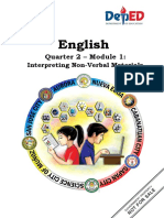 English 8 - Q2 M1 - Interpreting Non Verbal Materials